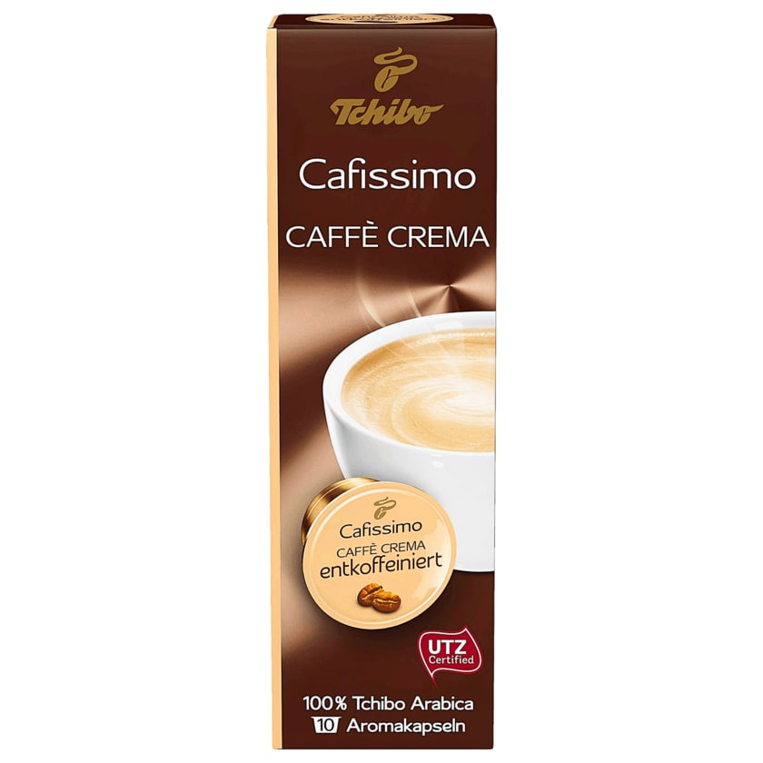 Tchibo Cafissimo Caffe Crema entkoffeiniert 70g